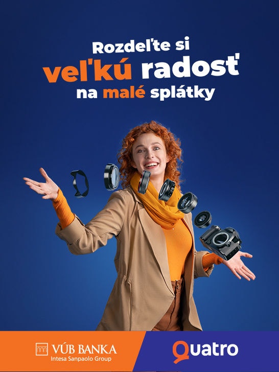 Quatro baner nákup na splátky.