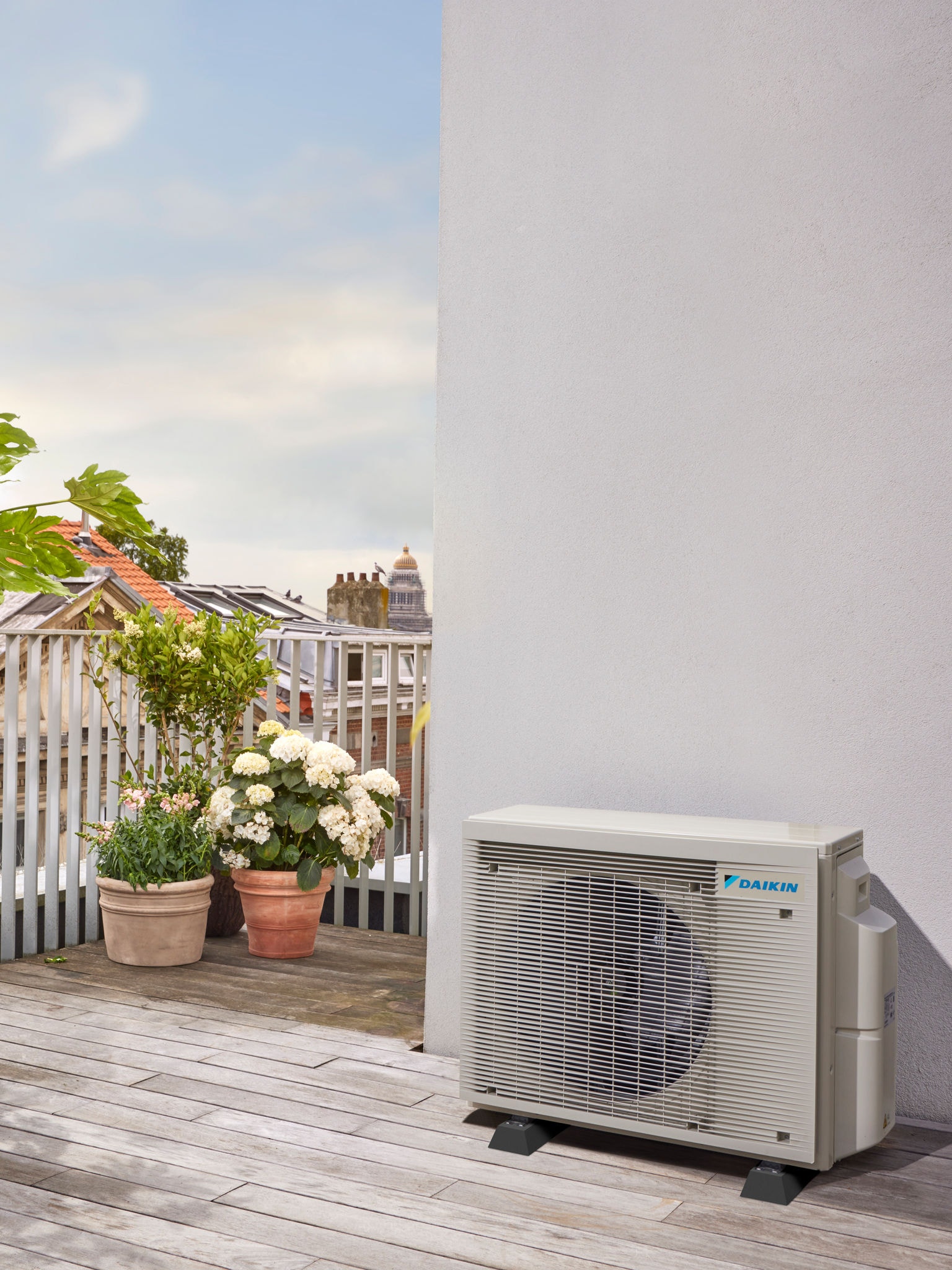 Vonkajšia jednotka Multi split na terase