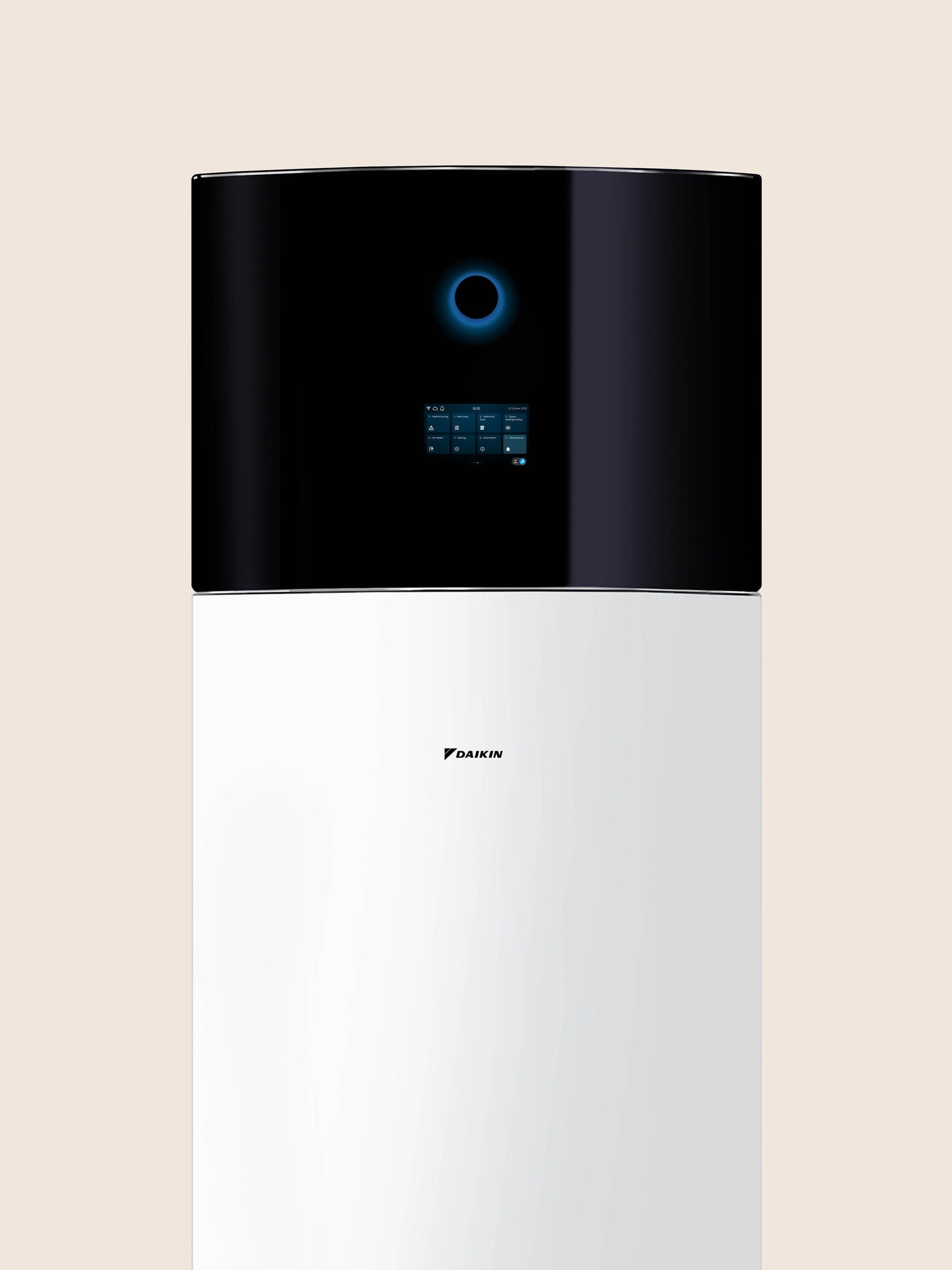 Daikin Altherma 4 EHVX a jednoduchým dotykovým ovládaním